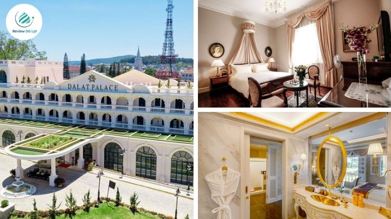 DaLat Palace mang phong cách cổ điển của Pháp