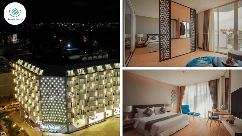Golf Valley có phòng ngủ view hướng ra đường phố nhộn nhịp