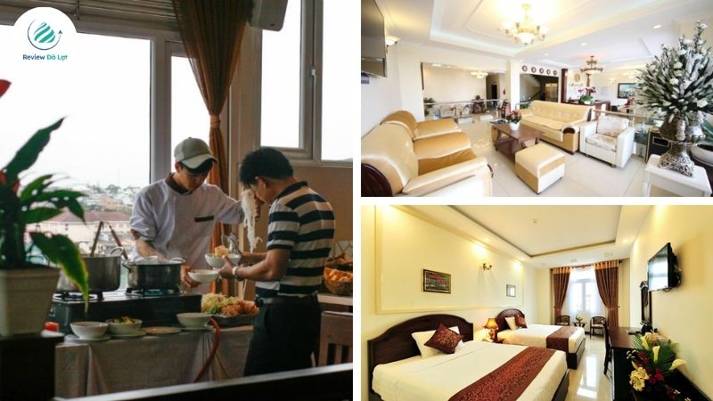 Khách sạn Marguerite có buffet sáng tiện lợi