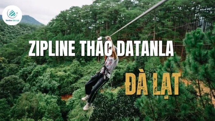 zipline Đà Lạt thác Datanla