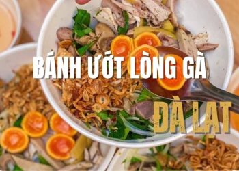 Bánh ướt lòng gà ở Đà Lạt​: Top 20+ quán ngon nên thử