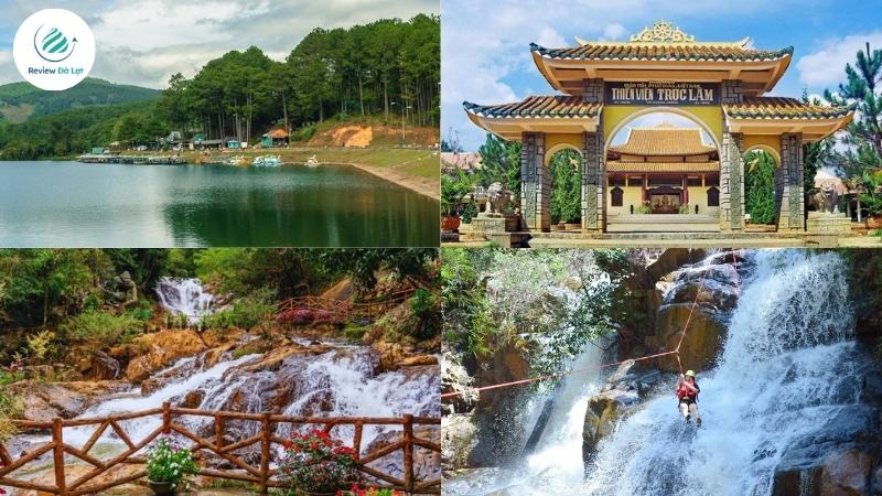 Gợi ý một số điểm tham quan gần quán cà phê Nhà Bên Suối Đà Lạt