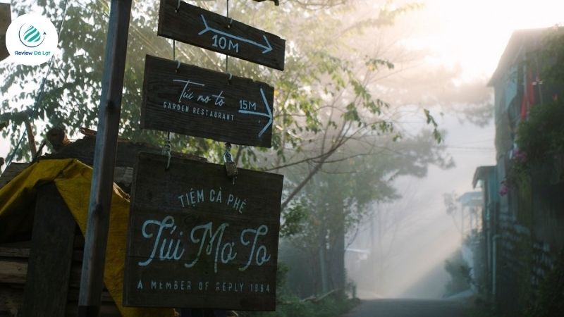Hướng dẫn đường đi chi tiết đến Cafe Túi Mơ To Đà Lạt