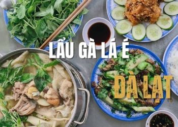 lẩu gà lá é đà lạt