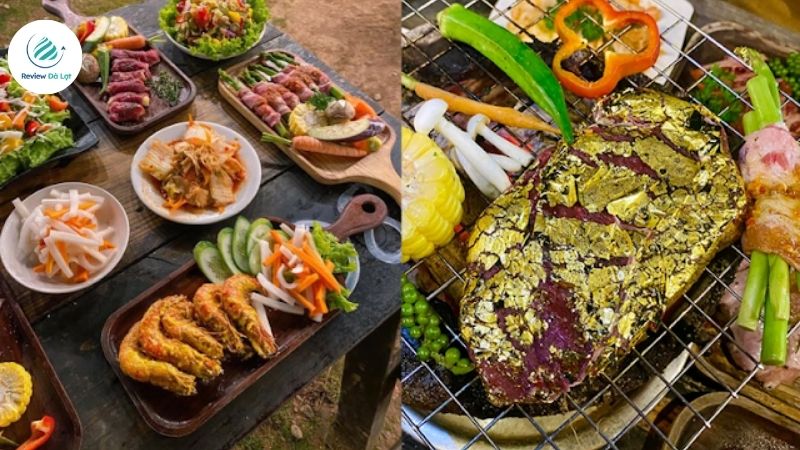 Từng món ăn tại Tiệm nướng Ú Nu sở hữu hương vị rất riêng