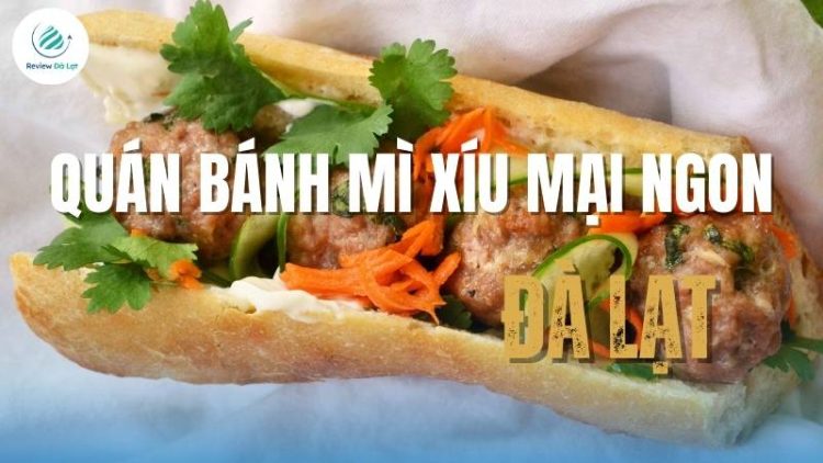 Bạn đã thử hết các quán bánh mì xíu mại ngon ở Đà Lạt chưa? Nếu chưa, xách balo lên và ăn dần thôi