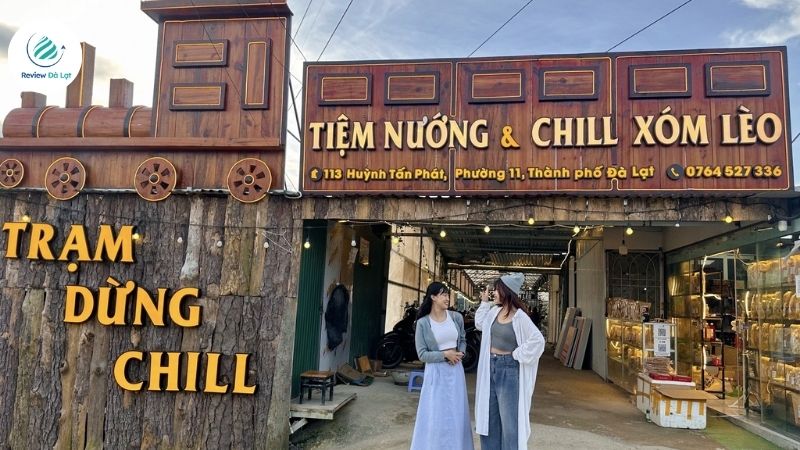 tiệm nướng trạm dừng chill