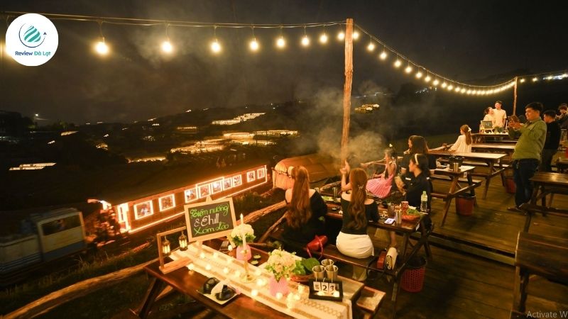 tiệm nướng trạm dừng chill