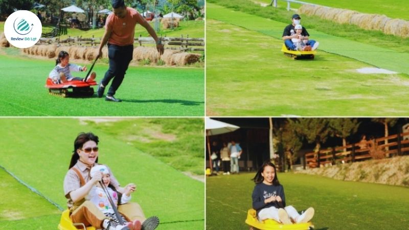 Trượt cỏ mang lại cảm giác phấn khích và giải tỏa căng thẳng