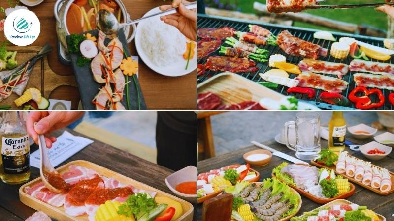 Bữa tiệc nướng đầy màu sắc tại Đà Lạt mộng mơ