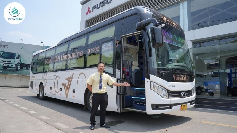 Nhà xe Long Vân Limousine – Không gian riêng tư, đẳng cấp