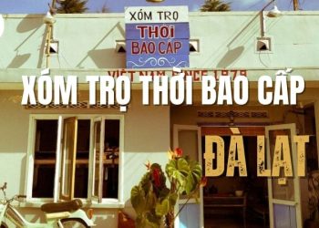 Review Xóm trọ thời bao cấp Homestay với không gian cực chill. Không gian sân vườn dễ thương, thích hợp để nghỉ dưỡng tại Đà Lạt.