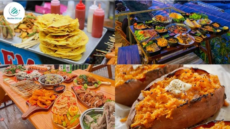 Các món ăn vặt đặc trưng không thể bỏ qua khi đến Xóm Lèo Đà Lạt