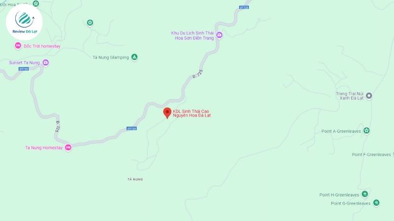 Cách di chuyển đến Cao Nguyên Hoa Đà Lạt