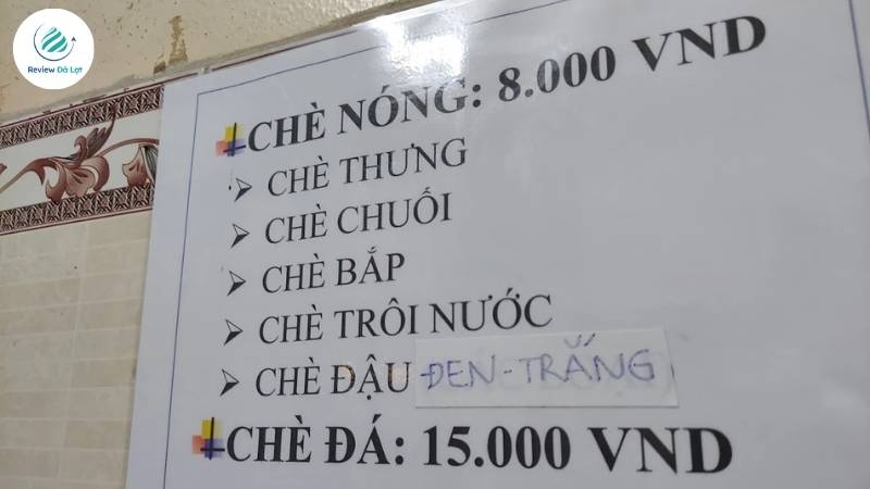 Chè Hé Đà Lạt có đủ món để chiều lòng mọi tín đồ chè!
