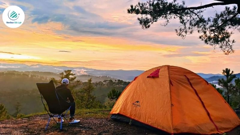 Ngắm bình minh lên tại Đồi Đa Phú