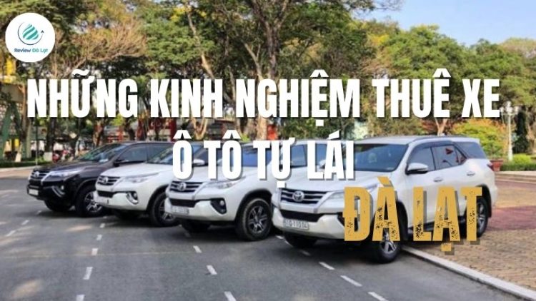 Những kinh nghiệm thuê xe ô tô tự lái Đà Lạt bạn cần biết