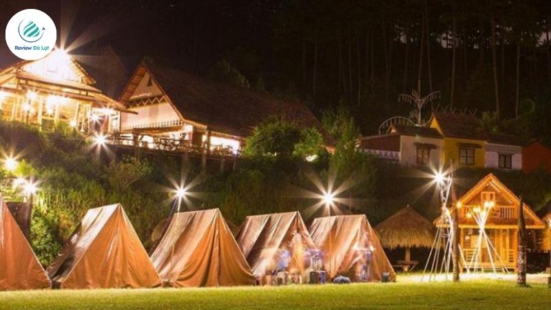 Cắm trại qua đêm tại làng Cù Lần Đà Lạt
