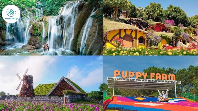 Địa điểm du lịch nổi bật gần làng hoa