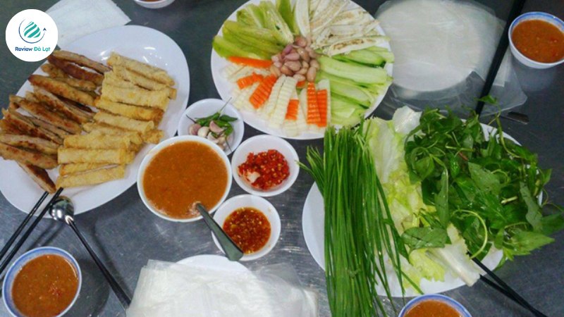 nem nướng Đà Lạt