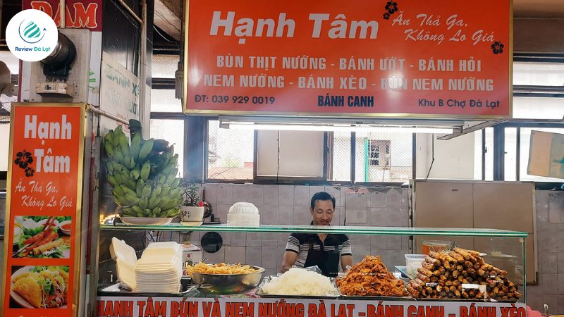 nem nướng Đà Lạt