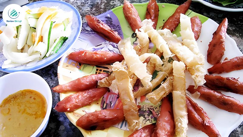 nem nướng Đà Lạt