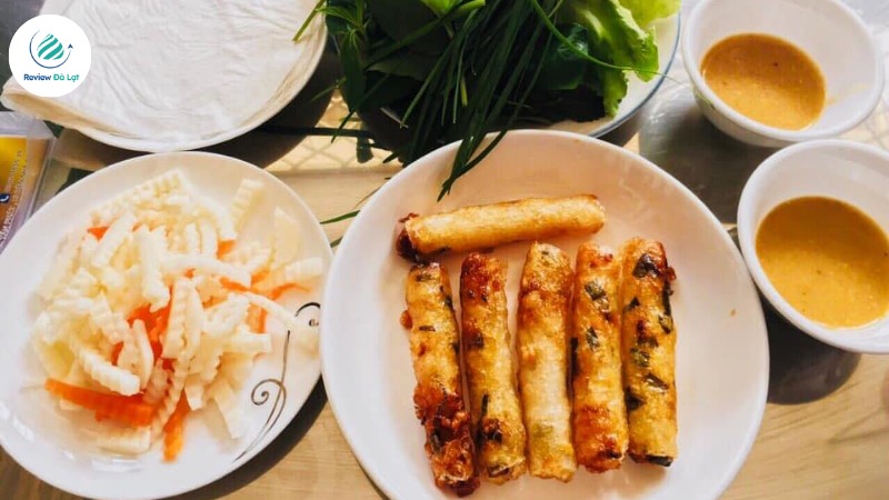 nem nướng Đà Lạt