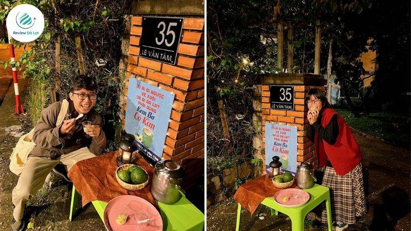 Quán kem bơ Cô Kim – Ngon đúng vị, thân thiện đúng gu