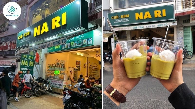 Quán kem bơ Đà Lạt Nari – Hương vị mộc mạc, khó quên