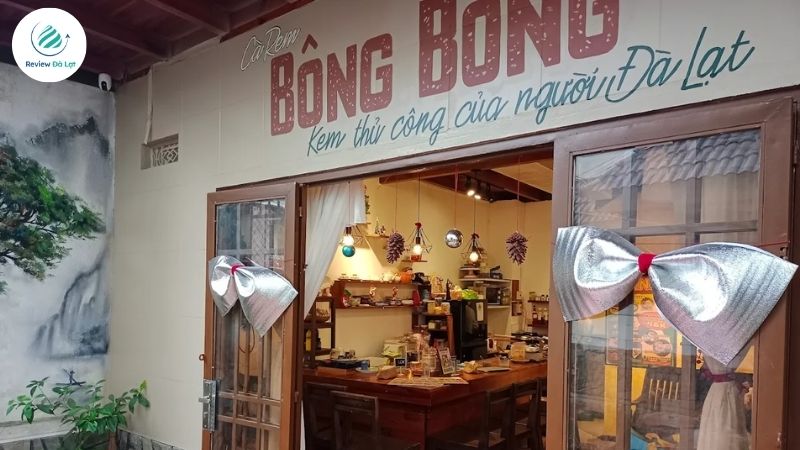 Quán kem bơ Đà Lạt Cà Rem Bông Bông – Kem thủ công trong căn nhà xinh
